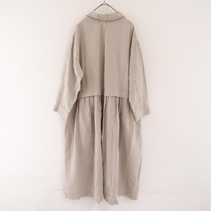 nest Robe 【2023/定価3万】ネストローブ *ブラックリネン nest Robe 【2023/定価3万】ネストローブ *ブラックリネン