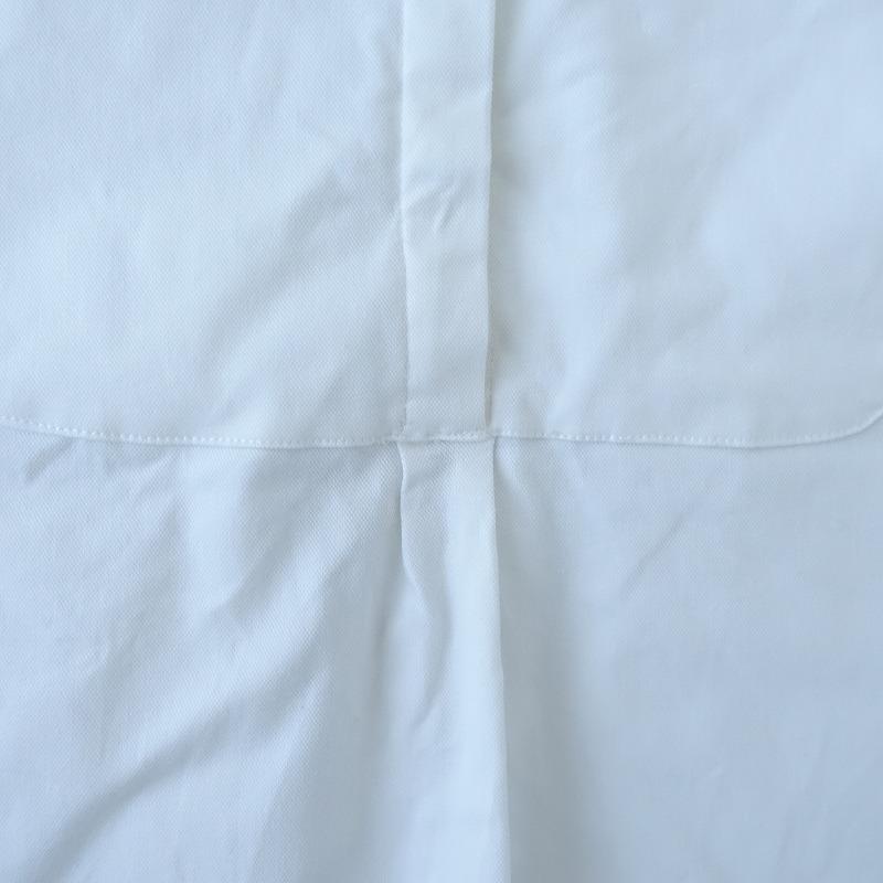 ペールジュート Pale Jute *プルオーバーシャツ*F切替え比翼ボタン綿混 