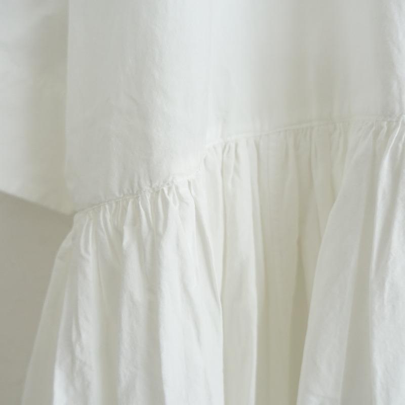 Curensology 【定価3.5万】カレンソロジー *ワイドギャザーワンピース 