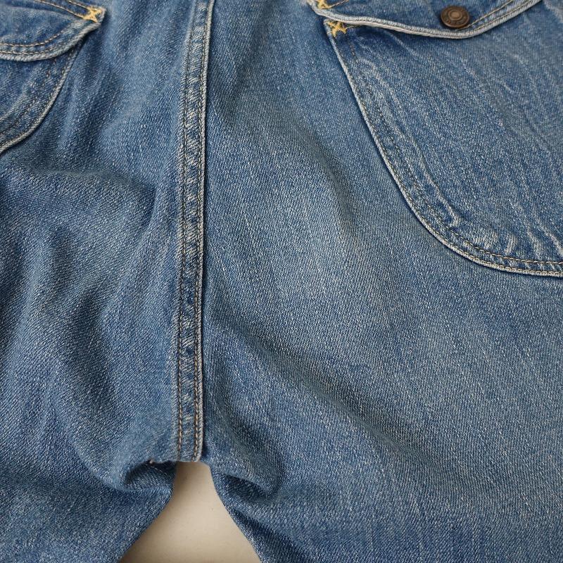 KAPITAL キャピタル デニム ワイドパンツスカート ガウチョパンツ 1 KAPITAL キャピタル *ハイウエストデニムパンツ*1/Sコットン綿