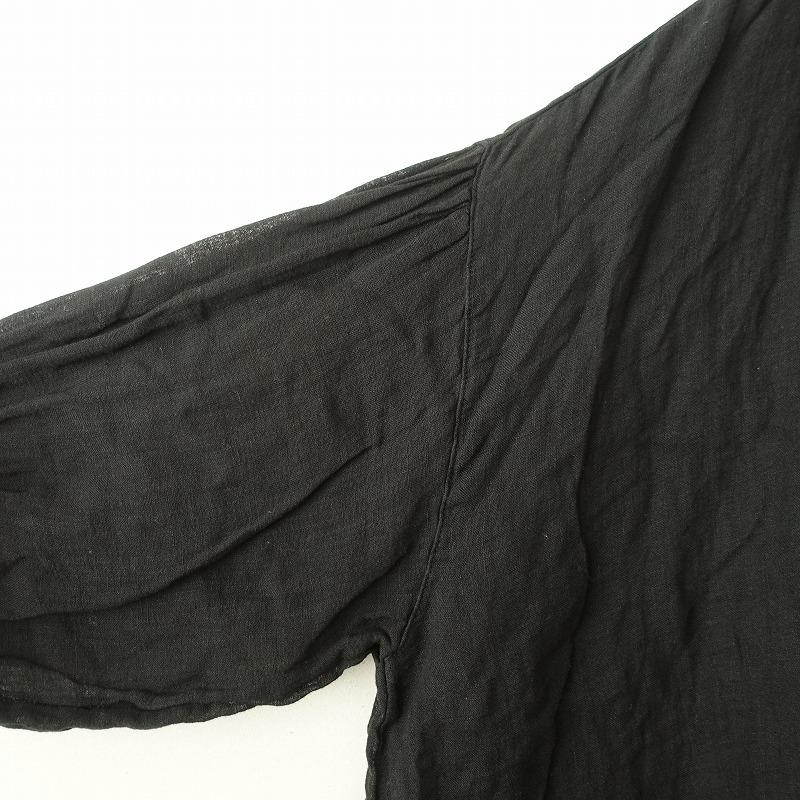 nest Robe（ネストローブ） *リネンガーゼレース紐スモックブラウス*F