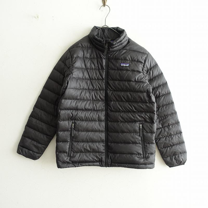 patagonia ダウンジャケットキッズXL 黒