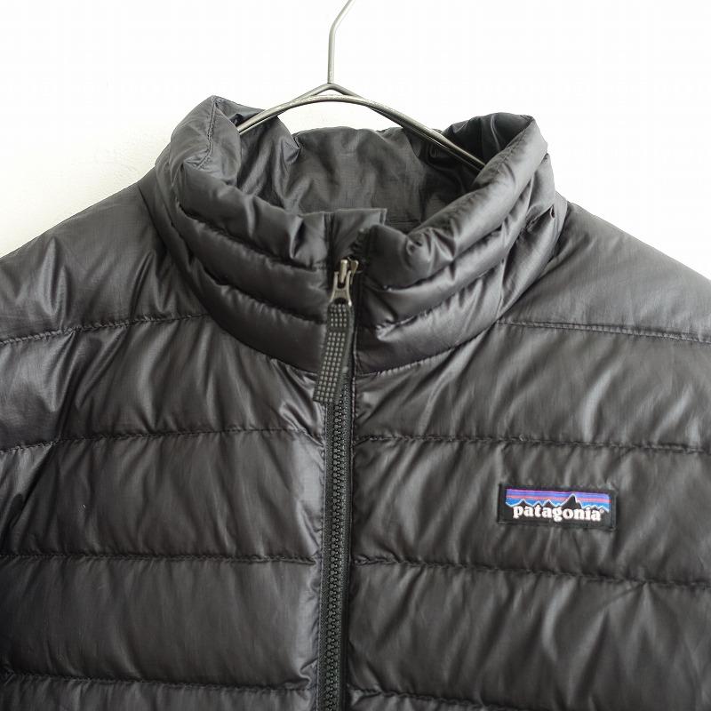 patagonia ダウンジャケットキッズXL 黒