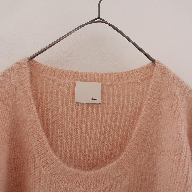 loin. 【美品/定3.1万】ロワンloin. *mohair kinit Classic rose