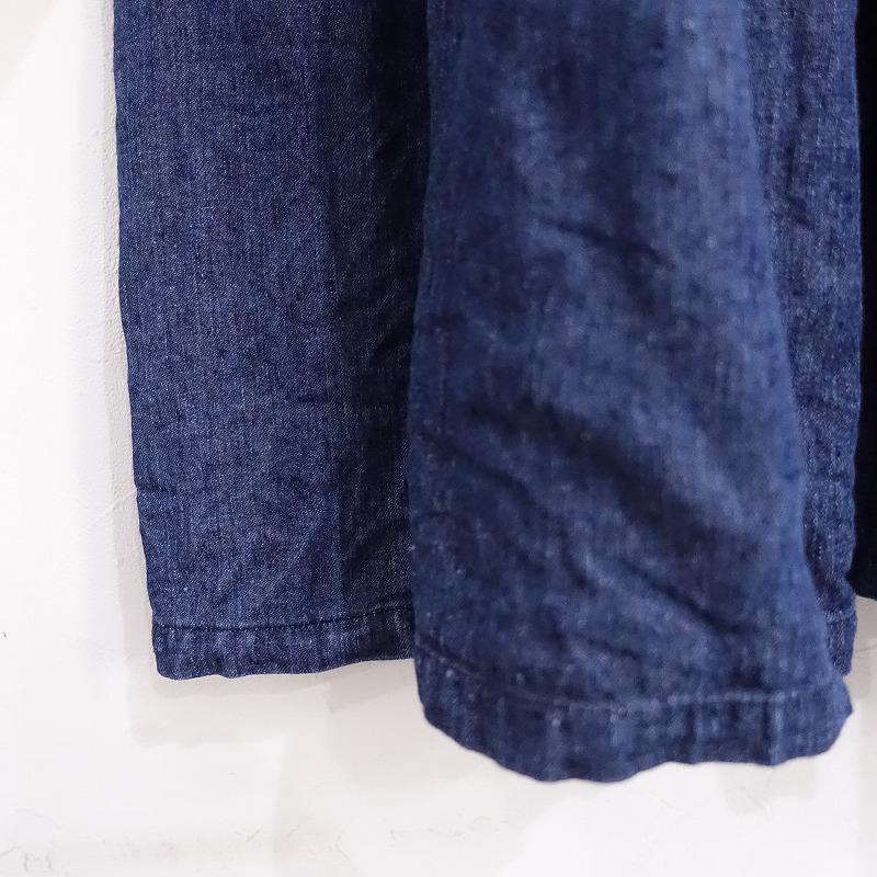 nest Robe ネストローブ *リネンデニムカシュクールワンピース nest Robe ネストローブ *リネンデニムカシュクールワンピース