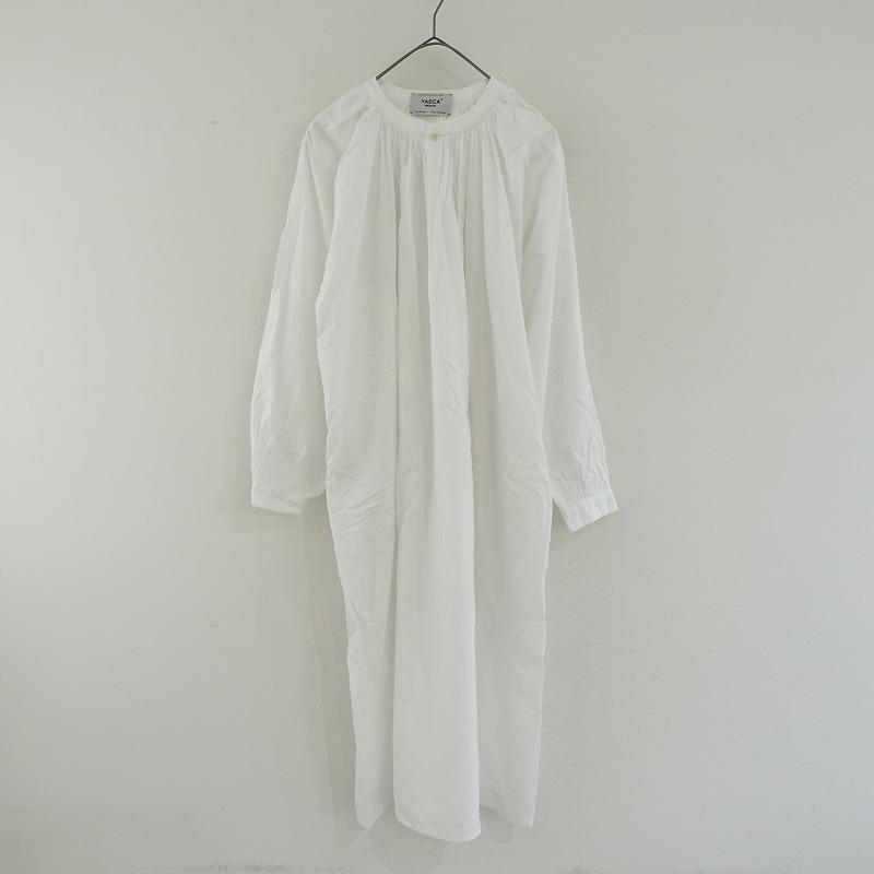 YAECA（ヤエカ） ヤエカライト YAECA WRITE *98108 ギャザーブラウス