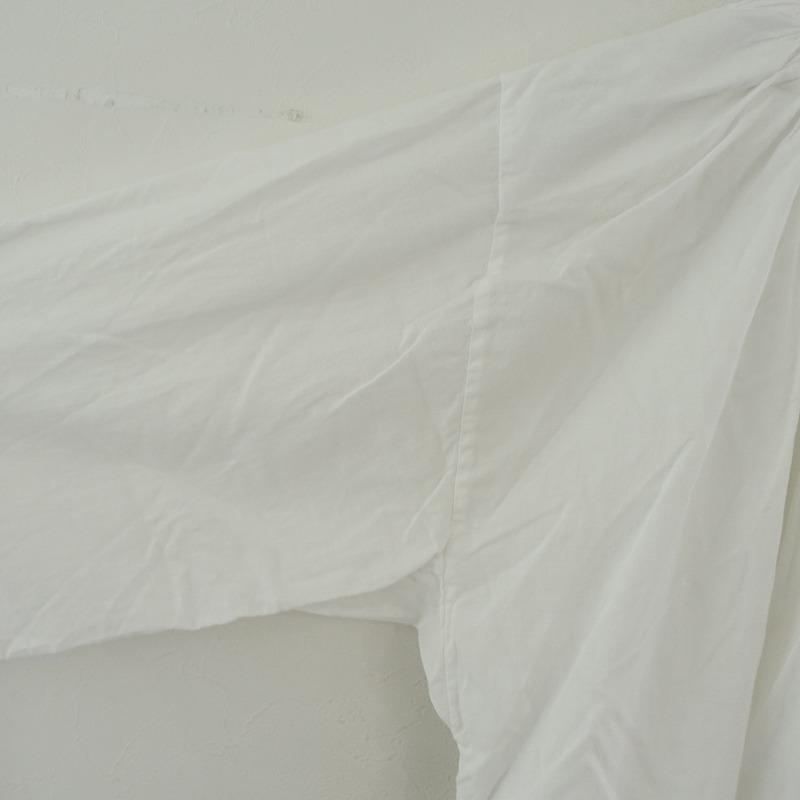 YAECA（ヤエカ） ヤエカライト YAECA WRITE *98108 ギャザーブラウス