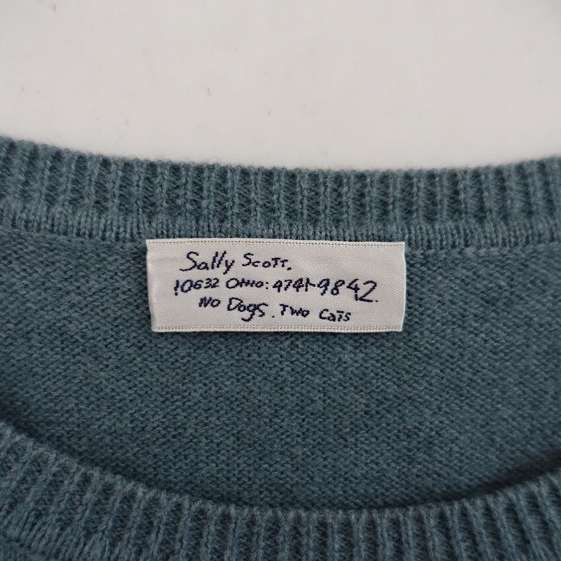 Sally Scott（サリースコット） *コットン混ニットプルオーバー