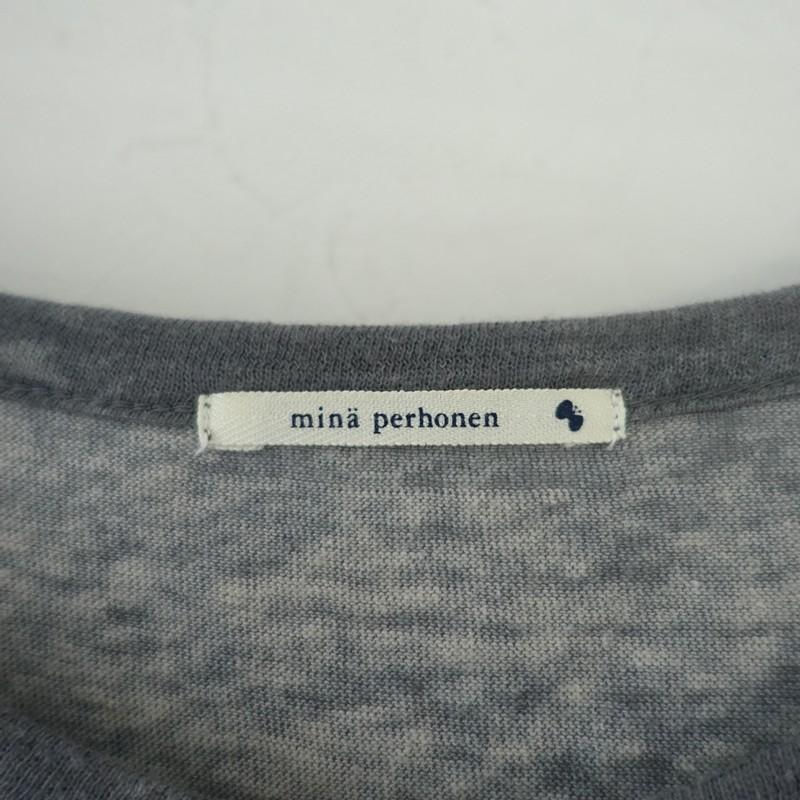 mina perhonen（ミナペルホネン） *hana hane カットソーワンピース 38