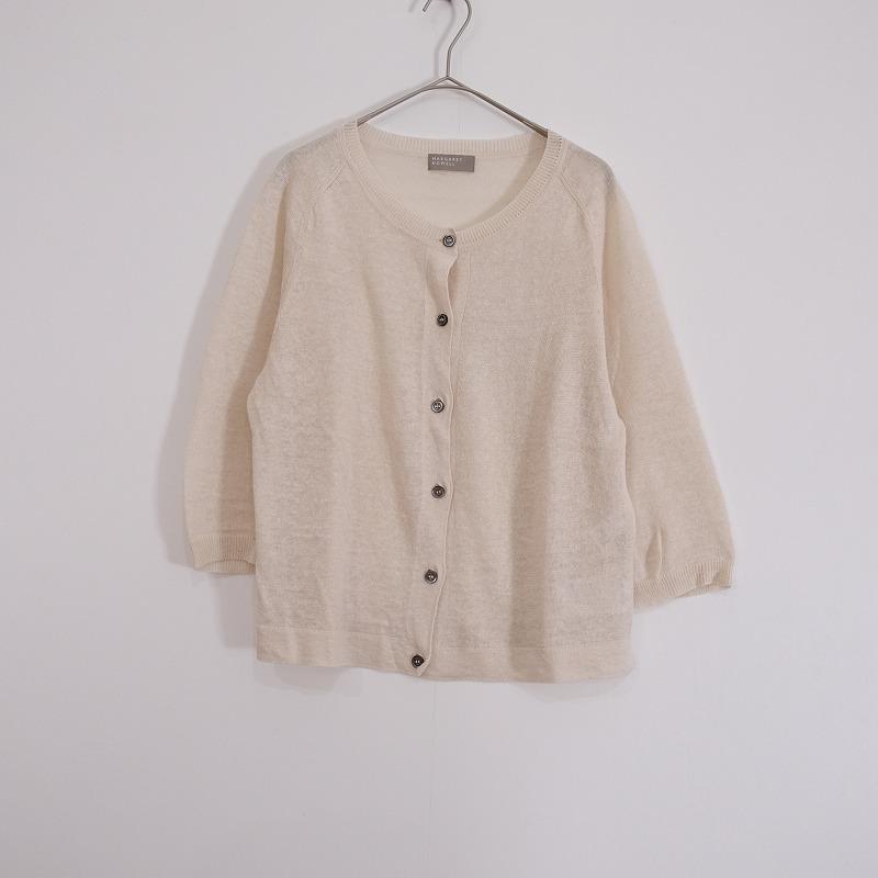 MARGARET HOWELL マーガレットハウエル *FINE LINEN 7分袖クルー MARGARET HOWELL マーガレットハウエル *FINE LINEN 7分袖クルー
