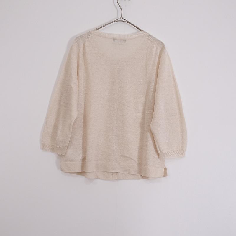 MARGARET HOWELL マーガレットハウエル *FINE LINEN 7分袖クルー MARGARET HOWELL マーガレットハウエル *FINE LINEN 7分袖クルー