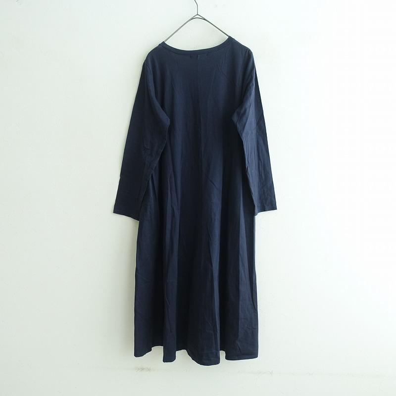 ミズイロインド mizuiro-ind *コットンAラインTシャツワンピース