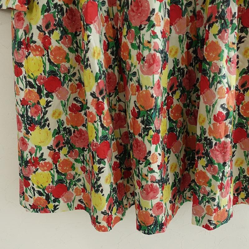 Te chichi（テチチ） *リバティ ロゼッタ タナローン花柄ワンピース*M