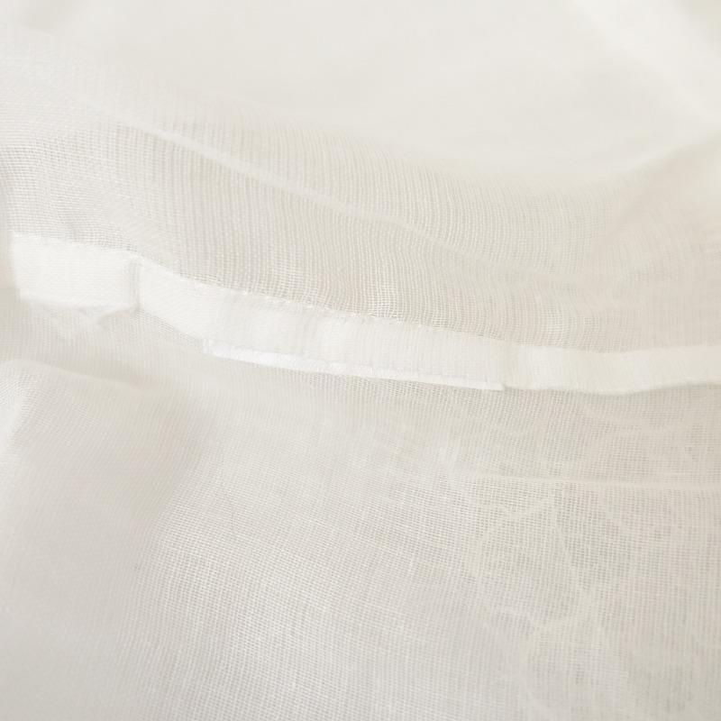 nesessaire ネセセア heriter エリテ　ブラウス Nesessaire heriter エリテ 刺繍 ブラウス ネイビー - メルカリ