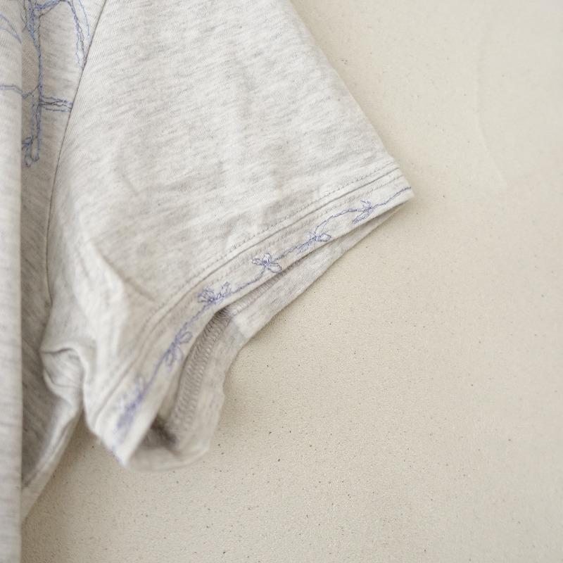 HaaT ハート *刺しゅう半袖Tシャツ 2*イッセイミヤケISSEY MIYAKE