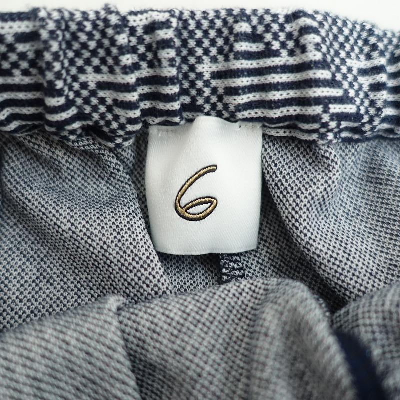 ユナイテッドアローズ ロク UNITED ARROWS 6 ROKU *千鳥ジャガード