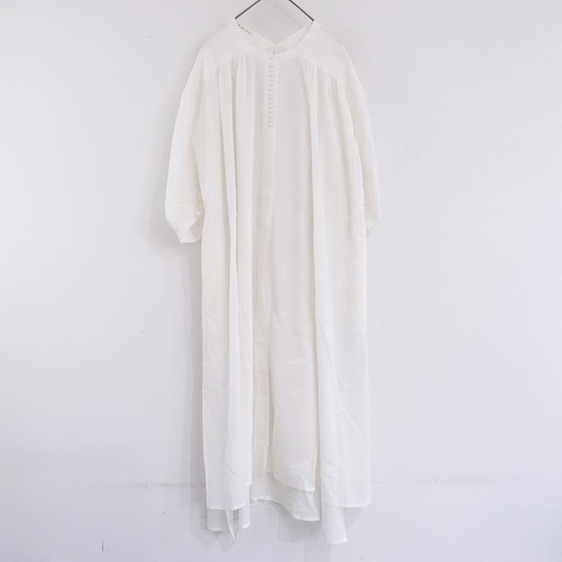 エミックエティック emic:etic *コットンシルクパフスリーブワンピース
