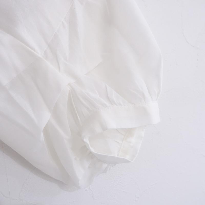 エミックエティック emic:etic *コットンシルクパフスリーブワンピース