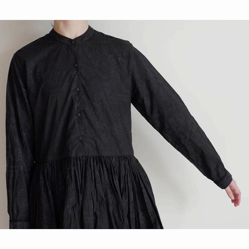 新品】 【染】アオドレス AODRESS screen print cotton no collar