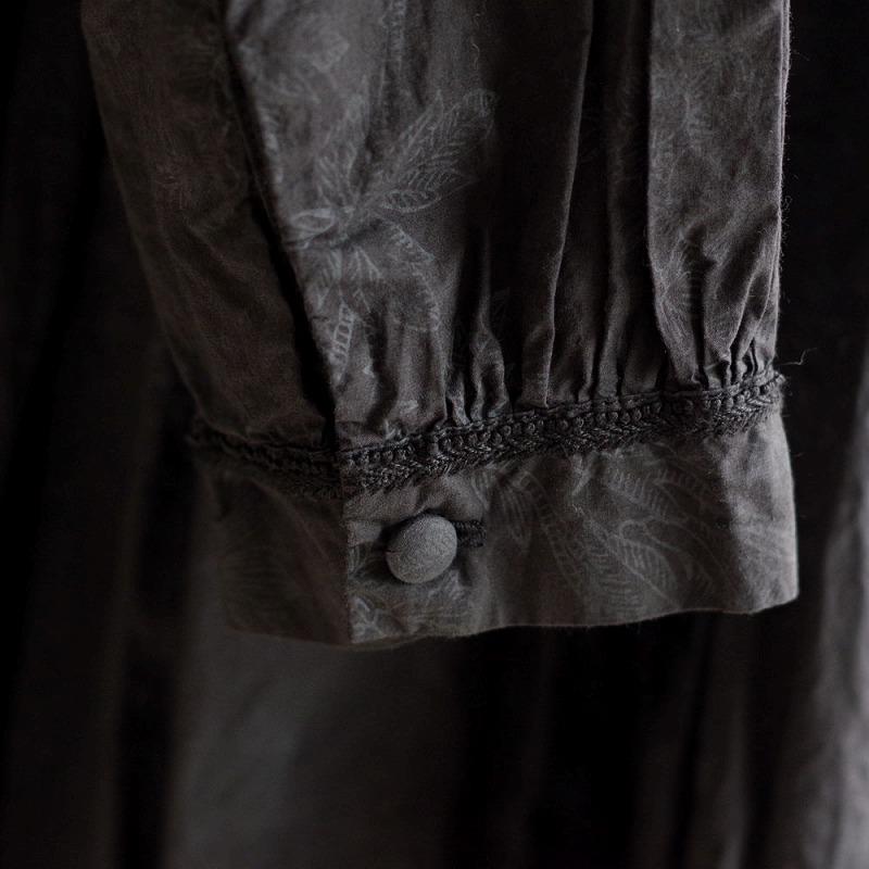 新品】 【染】アオドレス AODRESS screen print cotton no collar