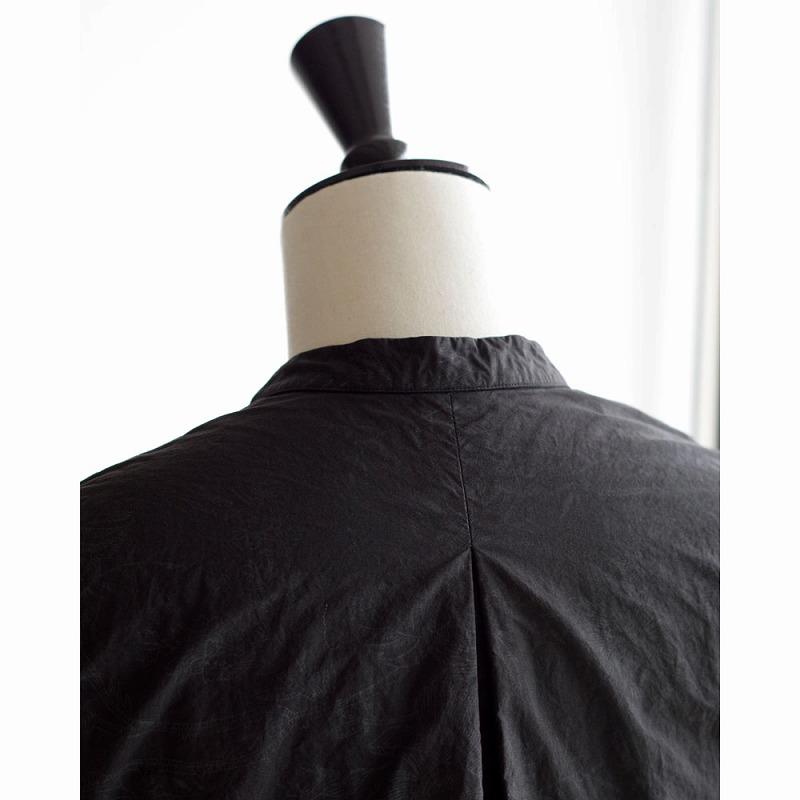 新品】 【染】アオドレス AODRESS screen print cotton no collar