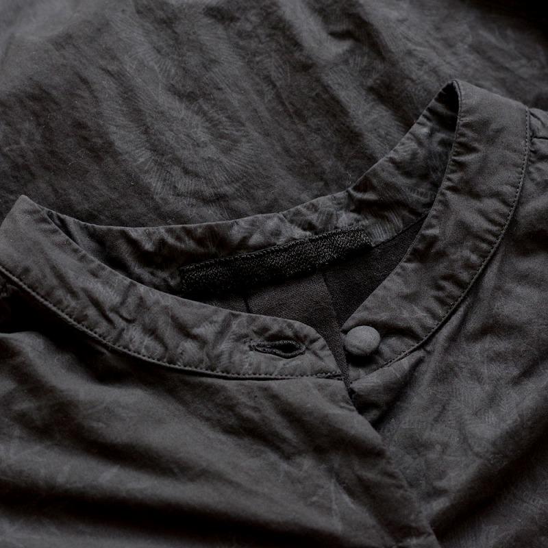 新品】 【染】アオドレス AODRESS screen print cotton no collar