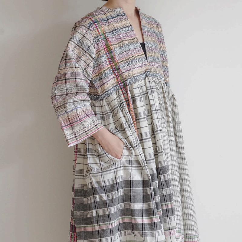 新品】インジリ injiri：Shekhawati-45 刺繍ロングジャケット