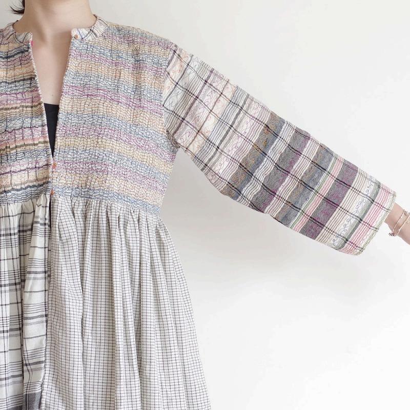 新品】インジリ injiri：Shekhawati-45 刺繍ロングジャケット