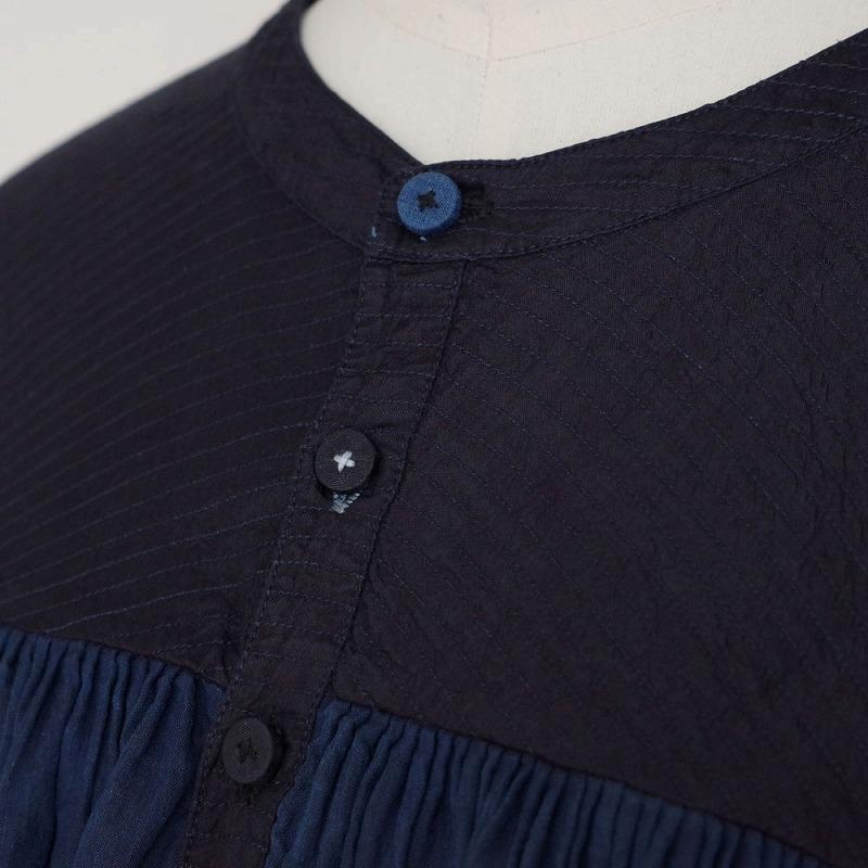 新品】 マクテキスタイルズ maku textiles MADELINE インディゴ 新品】 マクテキスタイルズ maku textiles MADELINE インディゴ