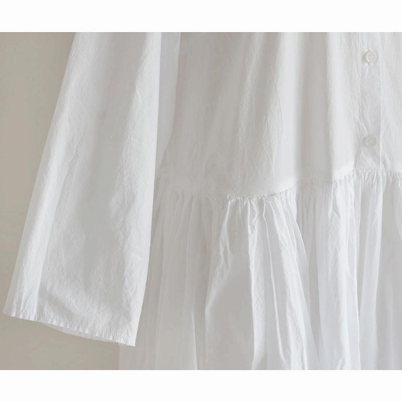 新品】 マニュエルギバル Manuelle Guibal ZANI ギャザー切り替え