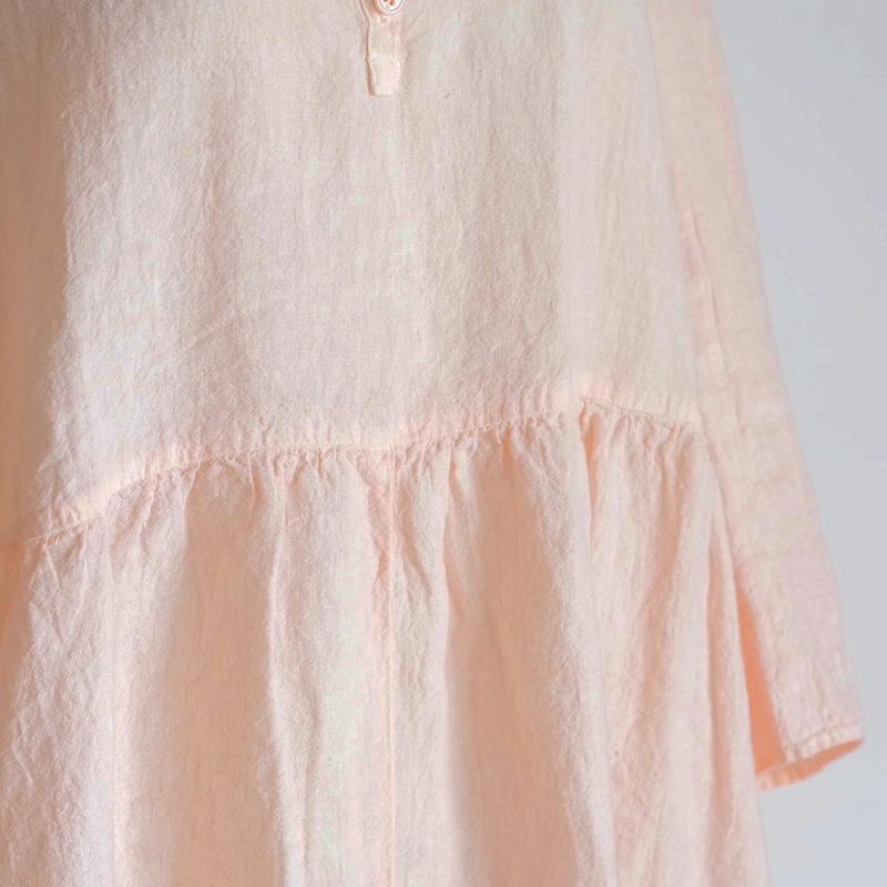 新品】 マニュエルギバル Manuelle Guibal OLI リネンギャザー 新品】 マニュエルギバル Manuelle Guibal OLI リネンギャザー