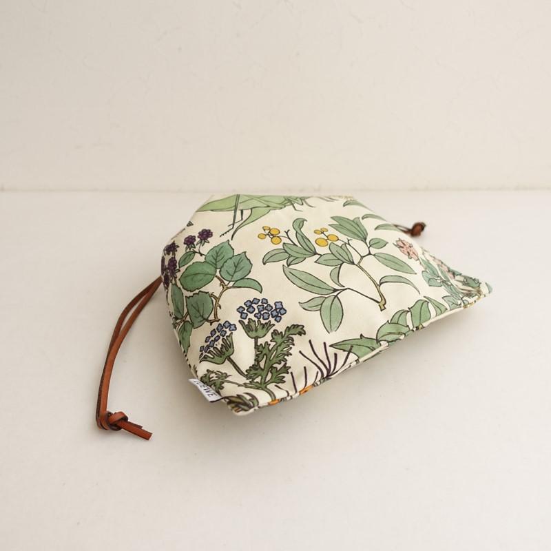 ロエベ LOEWE *ハーバリウムドローストリングポーチ*巾着キャンバス