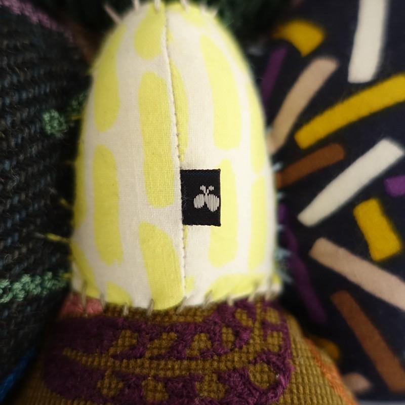 ミナペルホネン ⚮̈﻿ patchちゃん 人形 ぬいぐるみ mina perhonen（ミナペルホネン） *patchちゃん ぬいぐるみ*カラフル