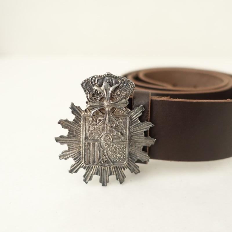 レキップヨシエイナバ L'EQUIPE YOSHIE INABA *レザーベルト*ダーク