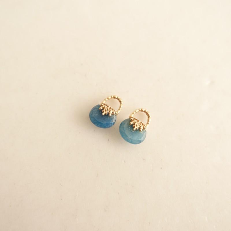 ノジェス NOJESS *Tiny bag Charm ブルークオーツチャーム2個セット