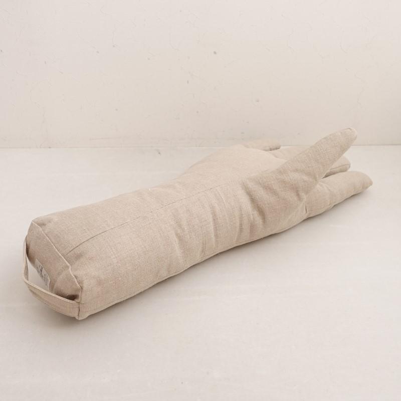 定価2.4万】ヘルス HEALTH *うでまくら*ライトグレーベージュ抱き枕