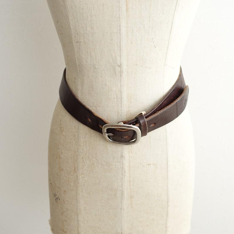 美品⭐️ 45R フォーティファイブアール　45rpm　レザーベルト 45R（フォーティファイブアール） *レザーベルト*ブラウン革シルバー