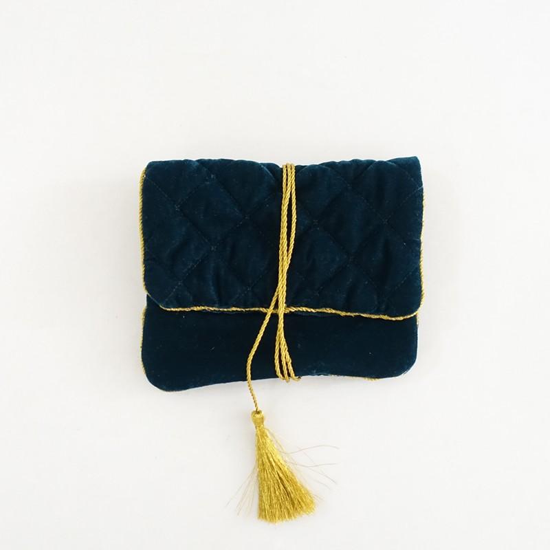 GIGI 【美品】ジジ *Original jewelry pouch ジュエリーポーチ*ダーク