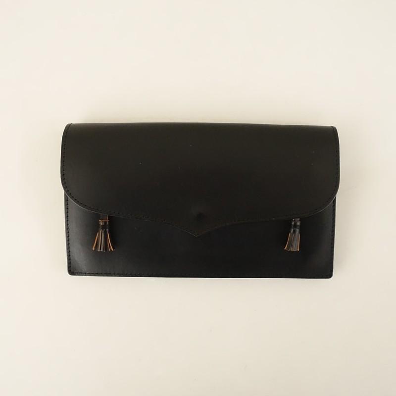 新品✨R&D.M.Coオールドマンズテーラー　ショルダーウォレット　ブラック R&D.M.Co-（オールドマンズテーラー）｜SHOULDER WALLET（Black