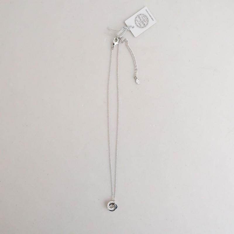 SWAROVSKI スワロフスキー *サークルネックレス*シルバーペンダント 