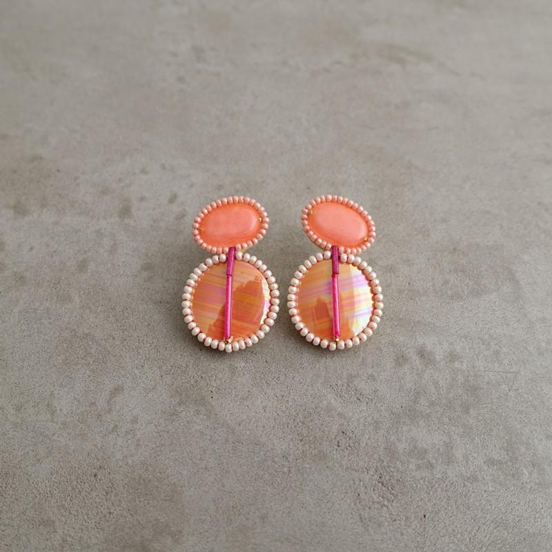 tamas タマス　ピンクピアス　限定品 美品/定価2.5万】タマス tamas *Calender Pierce ピアス*ピンク
