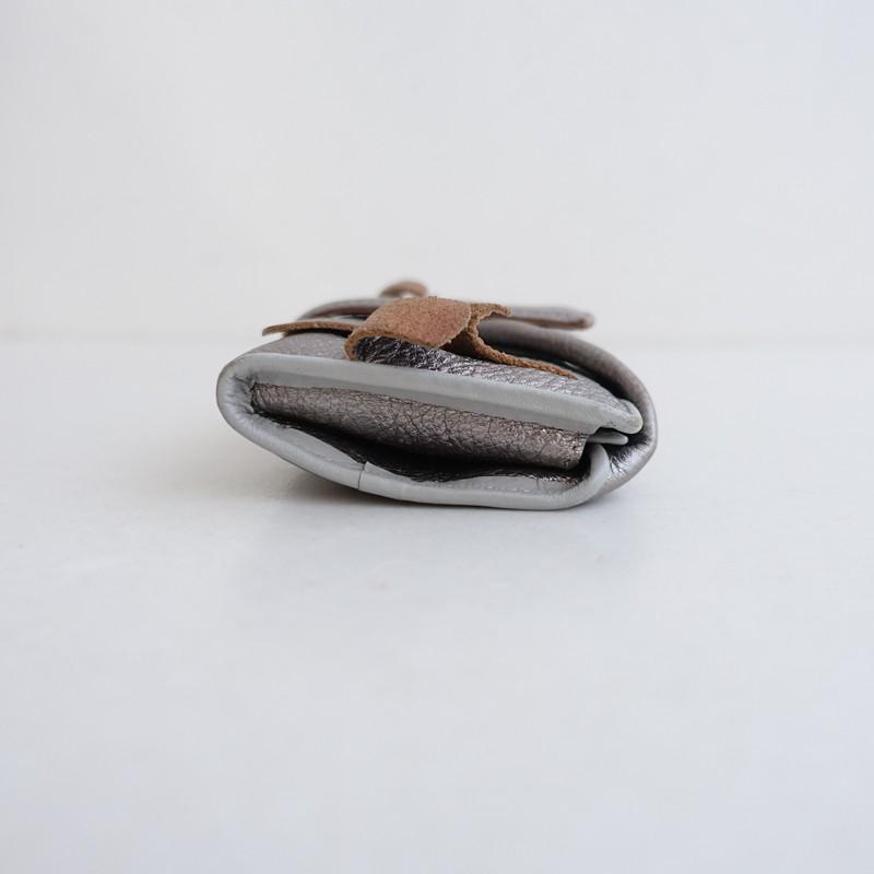 ★未使用 HIROKO HAYASHI マルチ財布 FRANGIA シルバー HIROKO HAYASHI（ヒロコ ハヤシ） 【定価3.4万】ヒロコハヤシ *FRANGIA