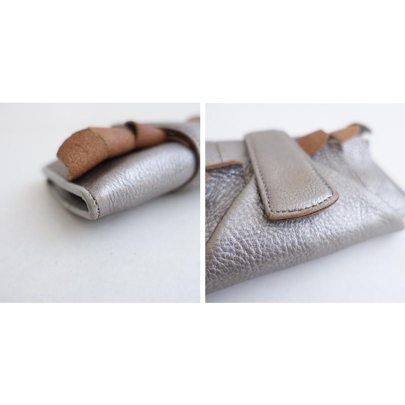 ★未使用 HIROKO HAYASHI マルチ財布 FRANGIA シルバー HIROKO HAYASHI（ヒロコ ハヤシ） 【定価3.4万】ヒロコハヤシ *FRANGIA