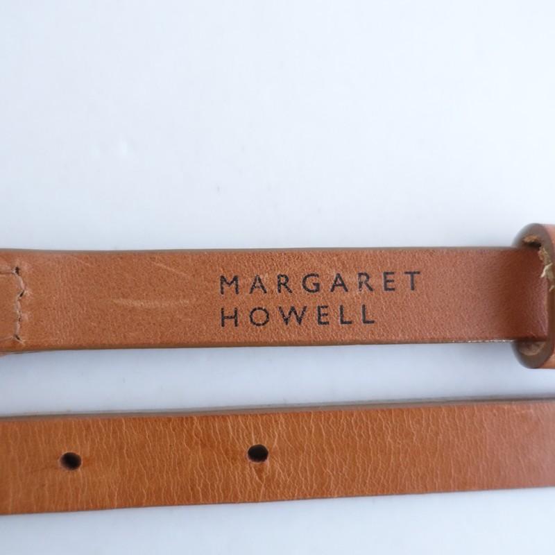 MARGARET HOWELL（マーガレットハウエル） *メッシュベルト*ブラウン