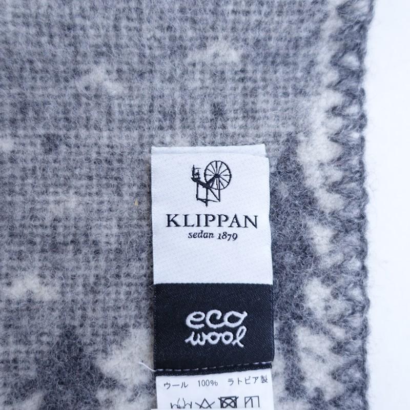 あ*ぺ様 KLIPPANクリッパン ミナペルホネン ウールブランケット✨グレー✖ mina perhonen（ミナペルホネン） × KLIPPANクリッパン *ウールシート