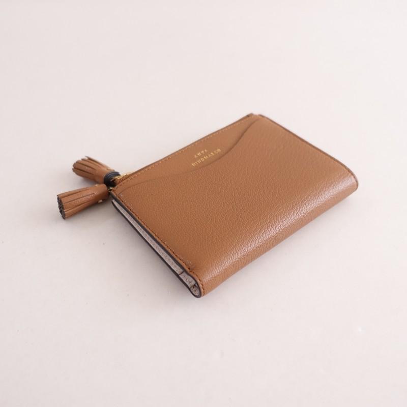 美品】アニヤハインドマーチ ANYA HINDMARCH *Small Double zip wallet 