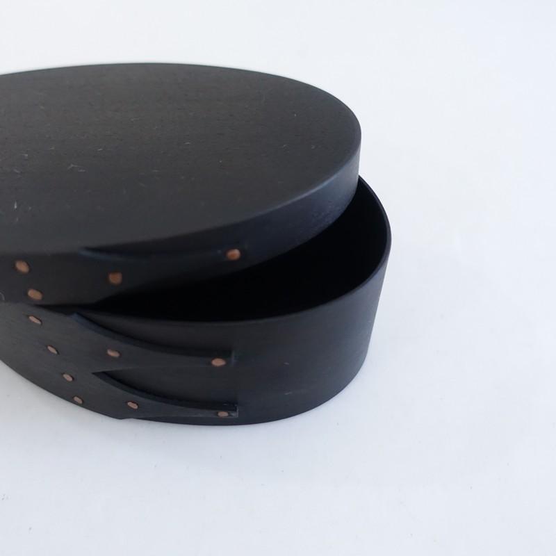 定価1.5万】井藤昌志 *OVAL BOX #2 シェーカーボックス 三度黒