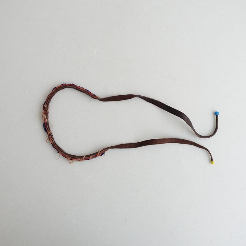HENRY CUIR（アンリークイール） *レザーブレスレット*ブラウンブルー 