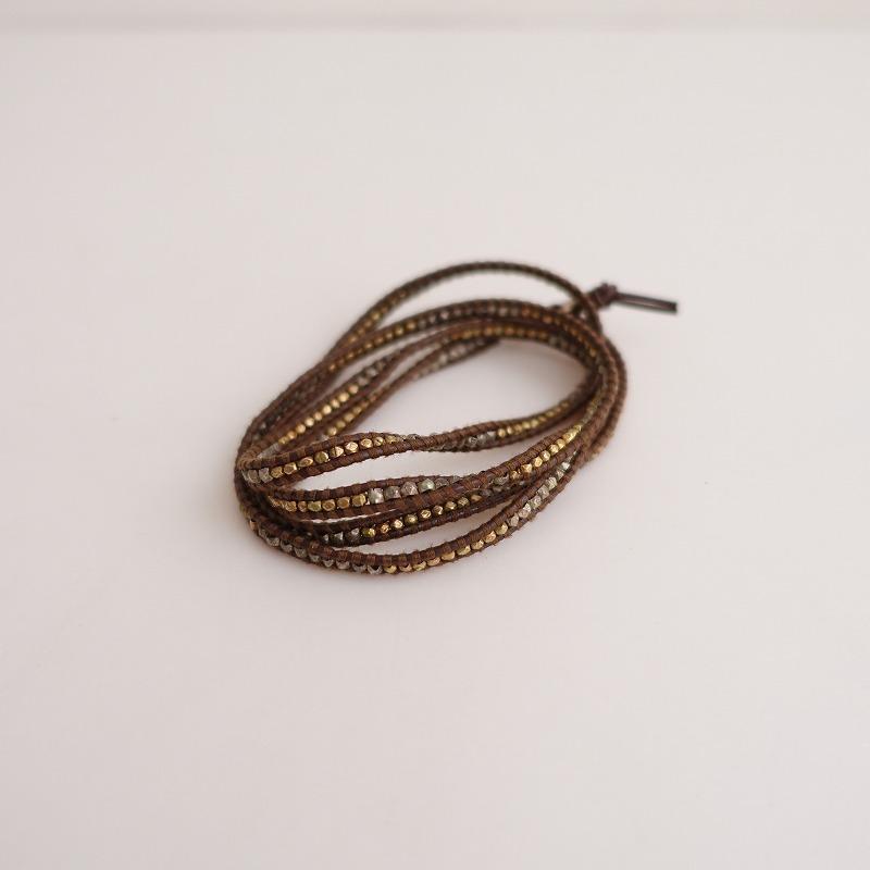 チャンルー×ブラッディマリー ラップブレスレット チャンルー、ブラッディマリーコラボ ビーズブレスレット