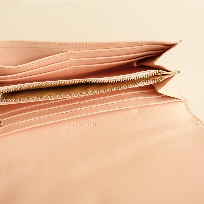 repetto //【定価4.3万】レペット *PORTEF RABA MM レザー×エナメル  